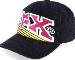 Burm Hat Black Dad Cap - Fox