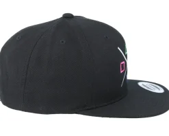 Buttons Black Snapback - Gamerz
