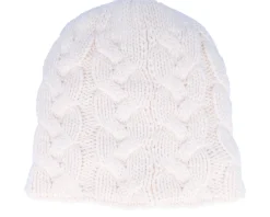 Cable Minna Gardenia White Beanie - The North Face