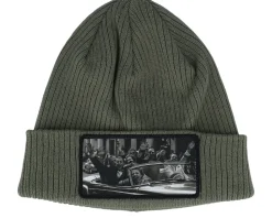 Cabriolet Party Olive Green Organic Cotton Cuff - Public Domain