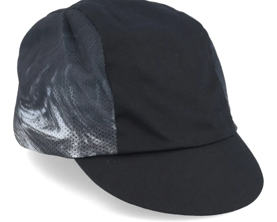 Cadence Road Cap 2.0 Gradient Swirl Black/White Cycling Cap - Oakley