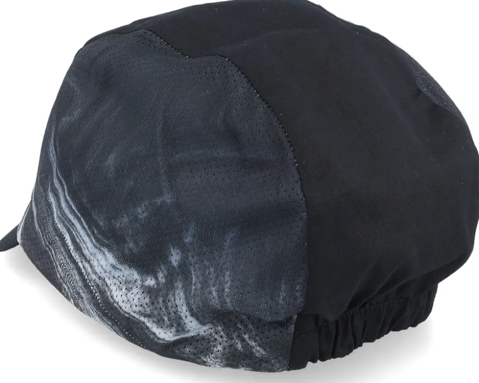 Cadence Road Cap 2.0 Gradient Swirl Black/White Cycling Cap - Oakley