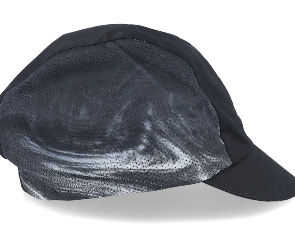 Cadence Road Cap 2.0 Gradient Swirl Black/White Cycling Cap - Oakley