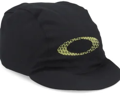 Cadence Road Cap Black/Sulphur Cycling Cap - Oakley