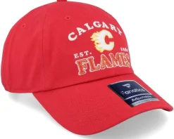 Calgary Flames Unstructured Red Dad Cap - Fanatics