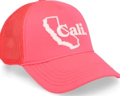 California Foamy Valin Hot Pink Trucker - American Needle