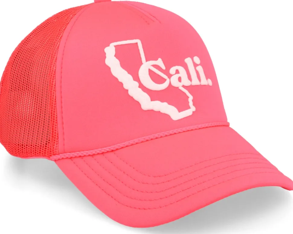 California Foamy Valin Hot Pink Trucker - American Needle