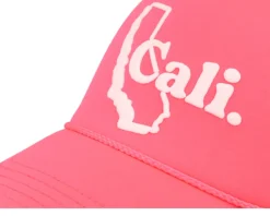 California Foamy Valin Hot Pink Trucker - American Needle