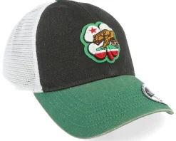 California Two Tone Vintage White/Kelly Trucker - Black Clover