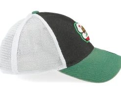 California Two Tone Vintage White/Kelly Trucker - Black Clover