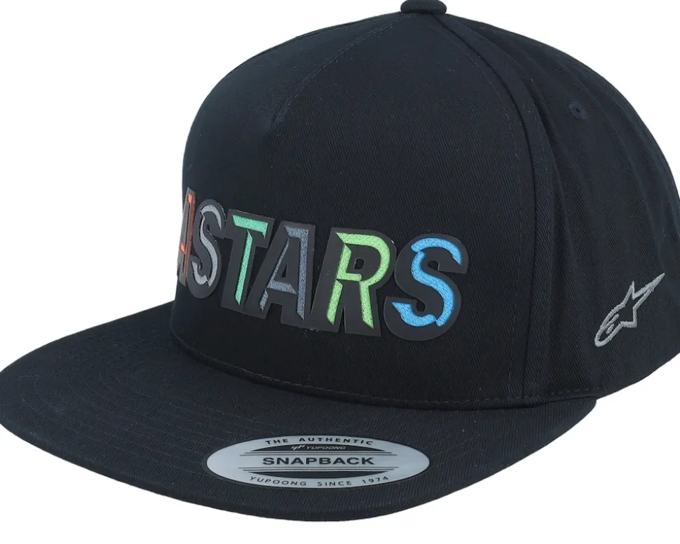 Candy Hat Black Snapback - Alpinestars