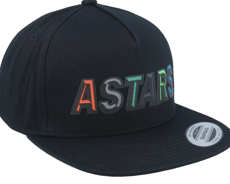 Candy Hat Black Snapback - Alpinestars