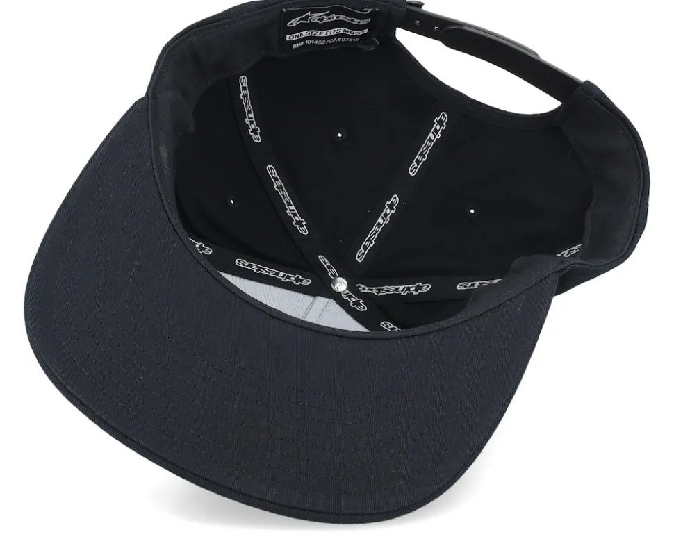 Candy Hat Black Snapback - Alpinestars