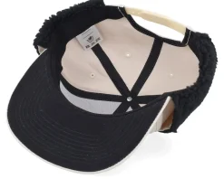 Canvas Flatbrim Beige/Black Earflap - Equip