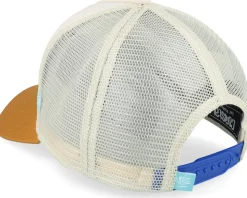 Cap Hft Surf Naked Iii Sand/Khaki A-Frame Trucker - Coastal