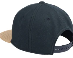 Capricorn Zodiac Patch Black/Suede Snapback - Astrology