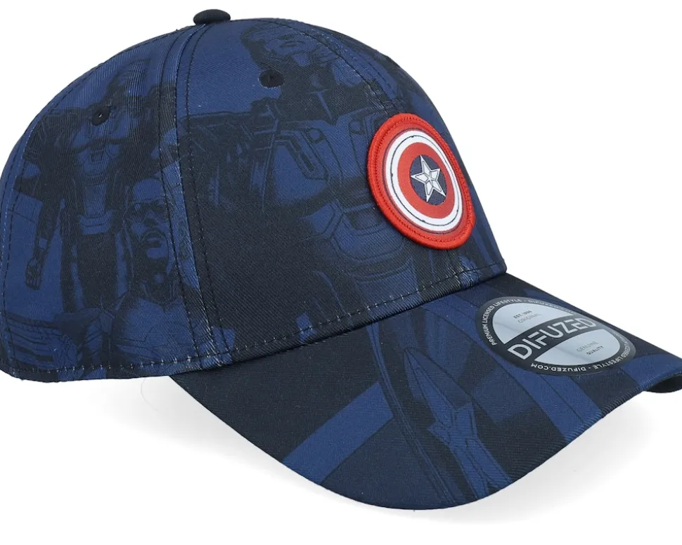 Captain America All Over Print Adjustable - Difuzed