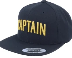 Captain 3D Black Snapback - Iconic