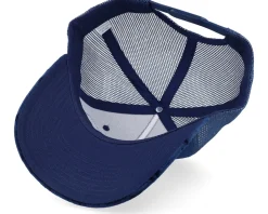 Car & Drive-through Velvet Navy A-Frame Trucker - Calza Pennello