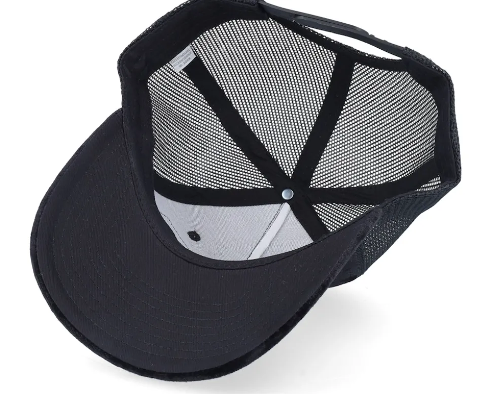 Car & Drive-through Velvet Black A-Frame Trucker - Calza Pennello