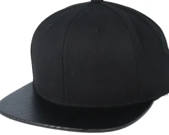 Carbon Black Snapback - Yupoong