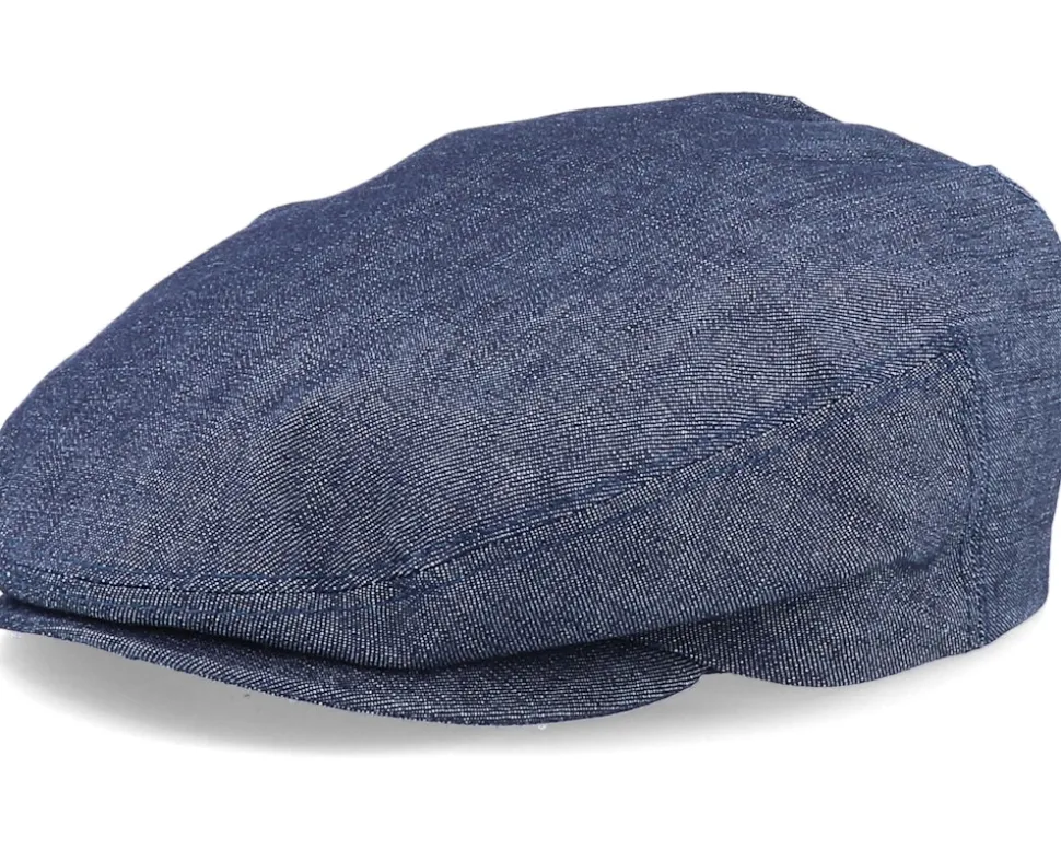 Carl Sr. Denim Blue Flat Cap - CTH Ericson