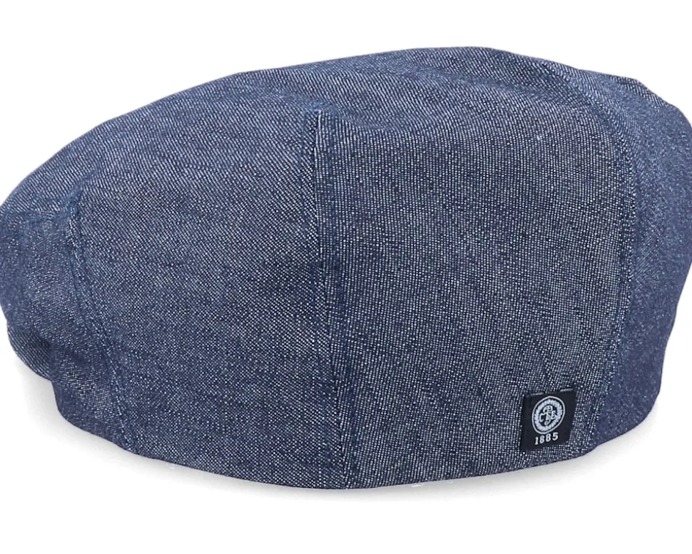 Carl Sr. Denim Blue Flat Cap - CTH Ericson