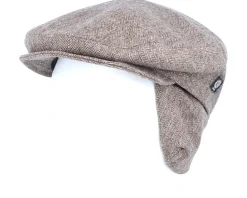 Carl Sr. Herringbone Brown Ear Flap - CTH Ericson