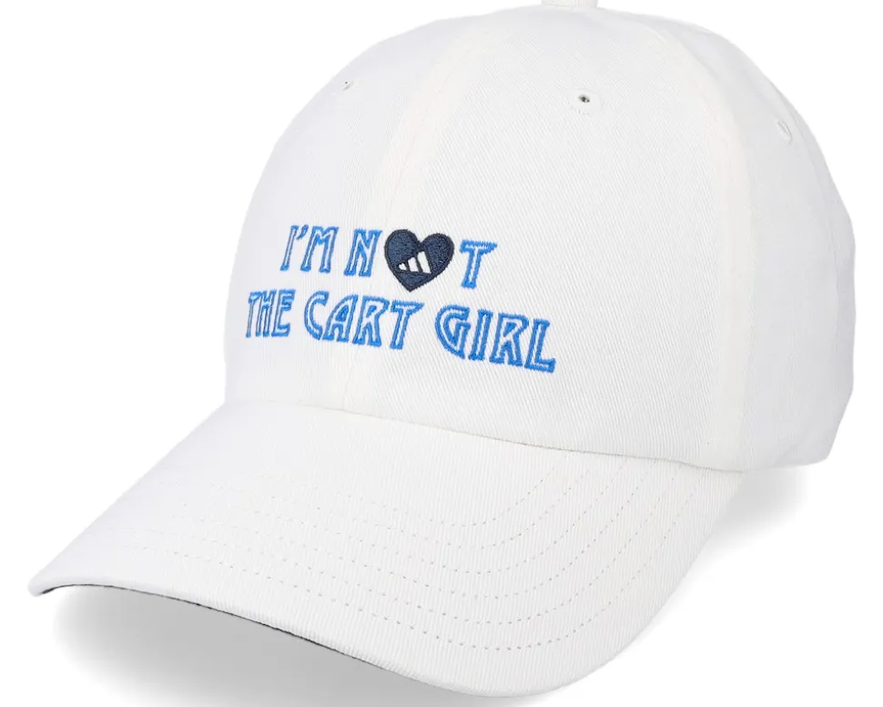 Cart Girl Hat White Adjustable - Adidas