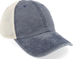Case Navy Washed Dad Cap Trucker - Atlantis
