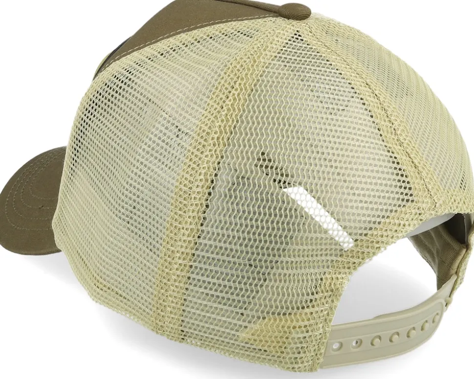 Cash Is King Green A-Frame Trucker - John Hatter & Co