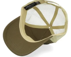 Cash Is King Green A-Frame Trucker - John Hatter & Co