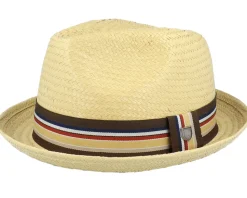 Castor Tan Fedora - Brixton
