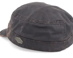 Casual Cotton Mix Brown Army - MJM Hats