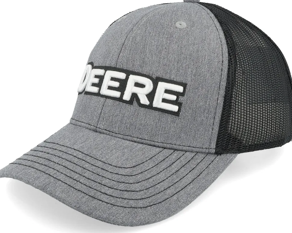 C&F Mesh Black/Grey Trucker - John Deere