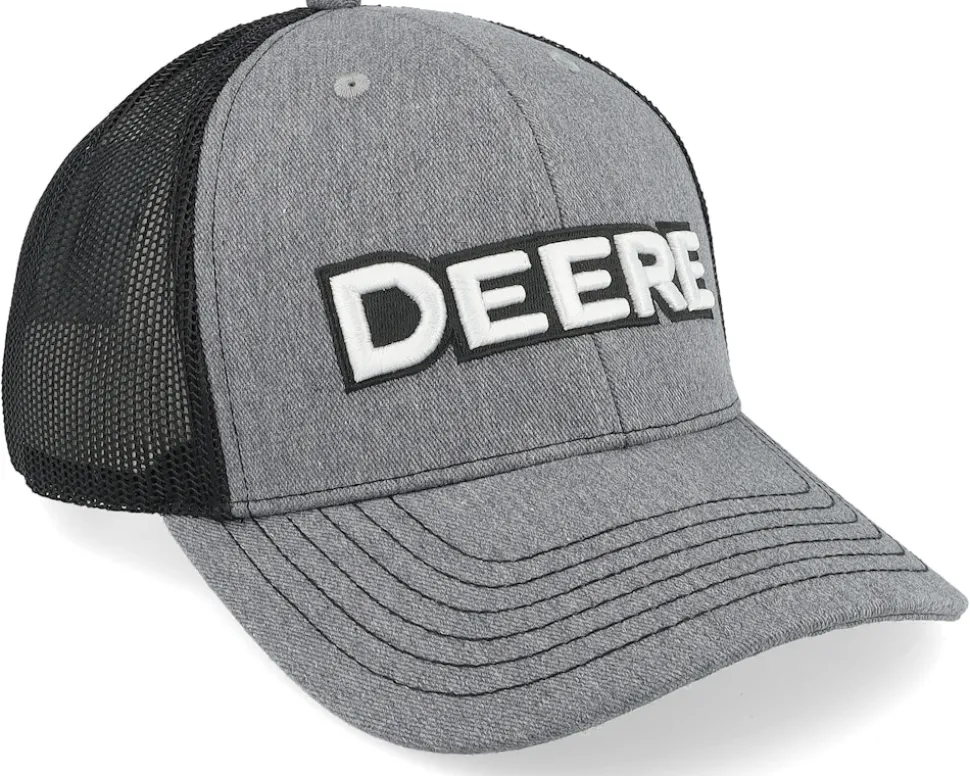 C&F Mesh Black/Grey Trucker - John Deere