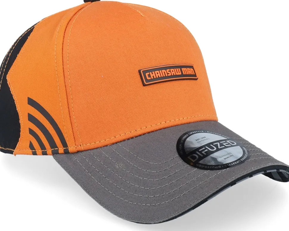 Chainsaw Man Orange/Grey Adjustable - Difuzed