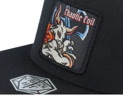 Chaotic Evil Box Patch Black Snapback - Critiql Hit