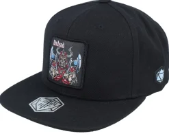 Chaotic Evil Box Patch Black Snapback - Critiql Hit