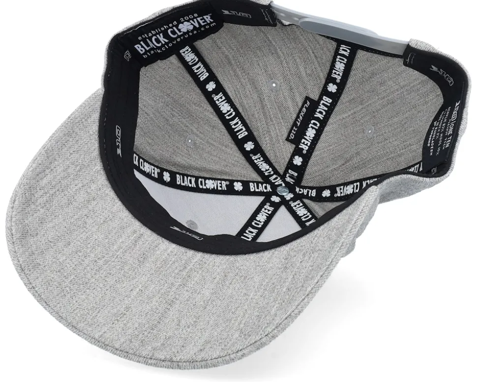 Chapel Grey W Patch Adjustable - Black Clover