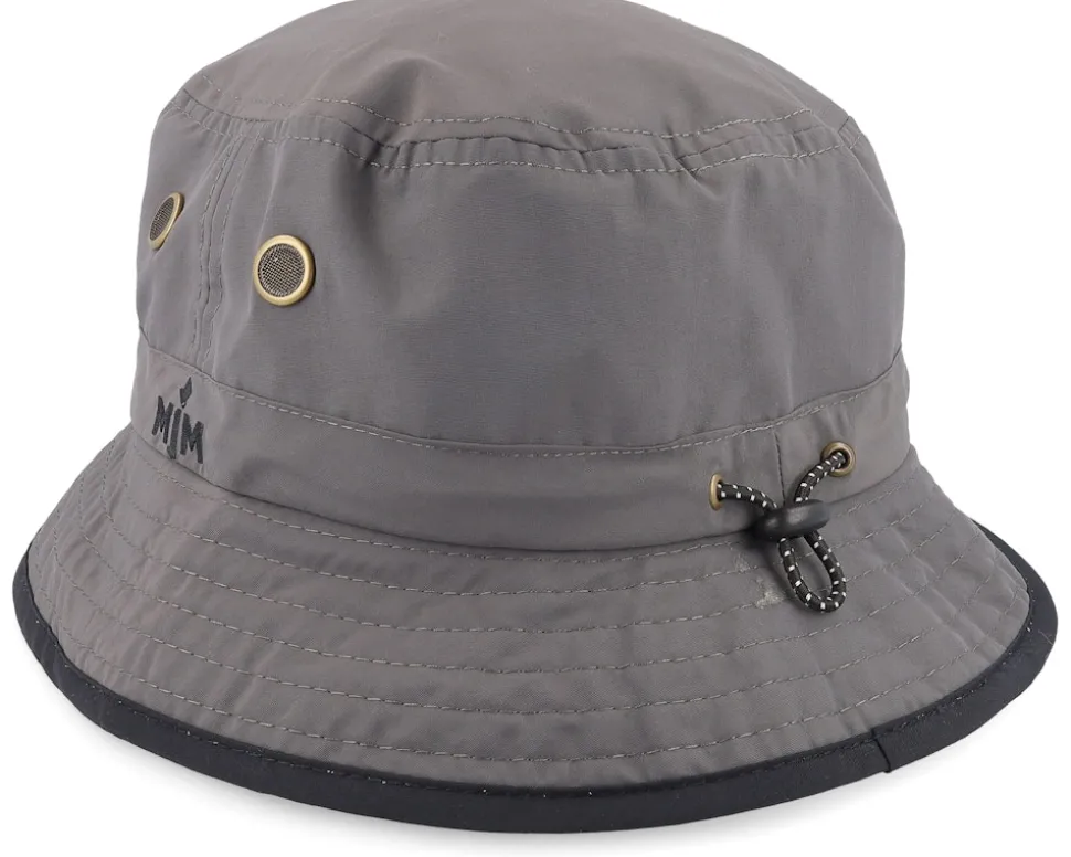 Charlie Taslan Anthracite Bucket - MJM Hats