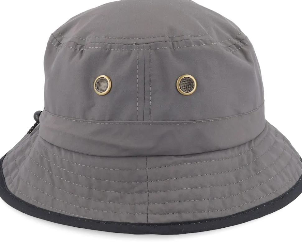 Charlie Taslan Anthracite Bucket - MJM Hats