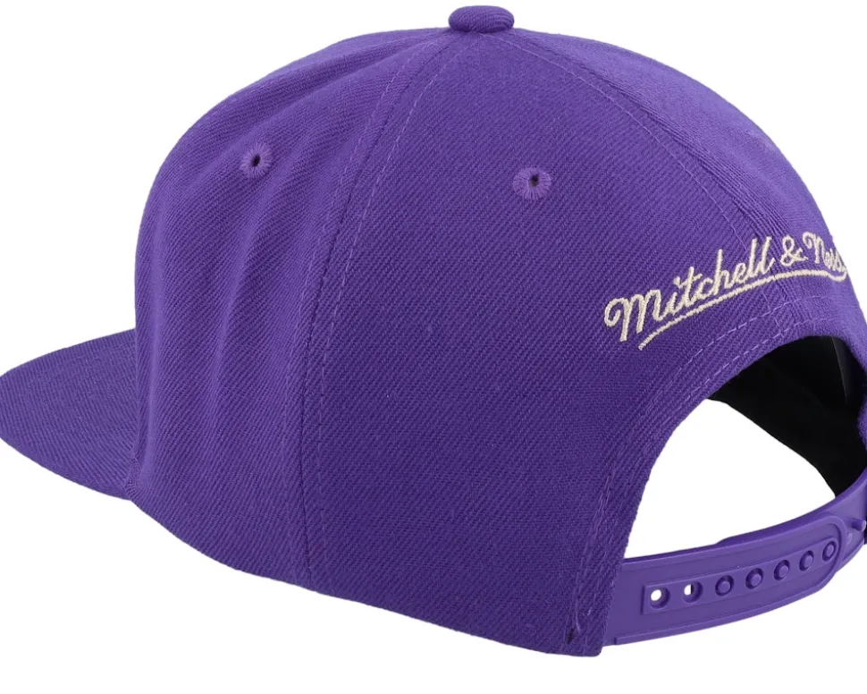 Charlotte Hornets With Love Hwc Purple Snapback - Mitchell & Ness