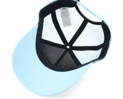 Checkers Curved Bill Blue Glow Trucker - Vans