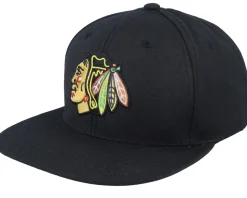 Chicago Blackhawks 400 Series Black Snapback - American Needle