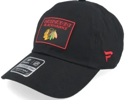 Chicago Blackhawks Authentic Pro Rink Prime Black Dad Cap - Fanatics