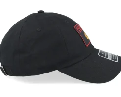 Chicago Blackhawks Authentic Pro Rink Prime Black Dad Cap - Fanatics