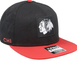 Chicago Blackhawks Authentic Pro Game&Train Black/Red Snapback - Fanatics