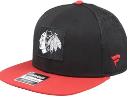 Chicago Blackhawks Authentic Pro Game&Train Black/Red Snapback - Fanatics