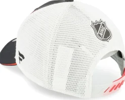 Chicago Blackhawks Authentic Pro Draft Podium Black/White Trucker - Fanatics